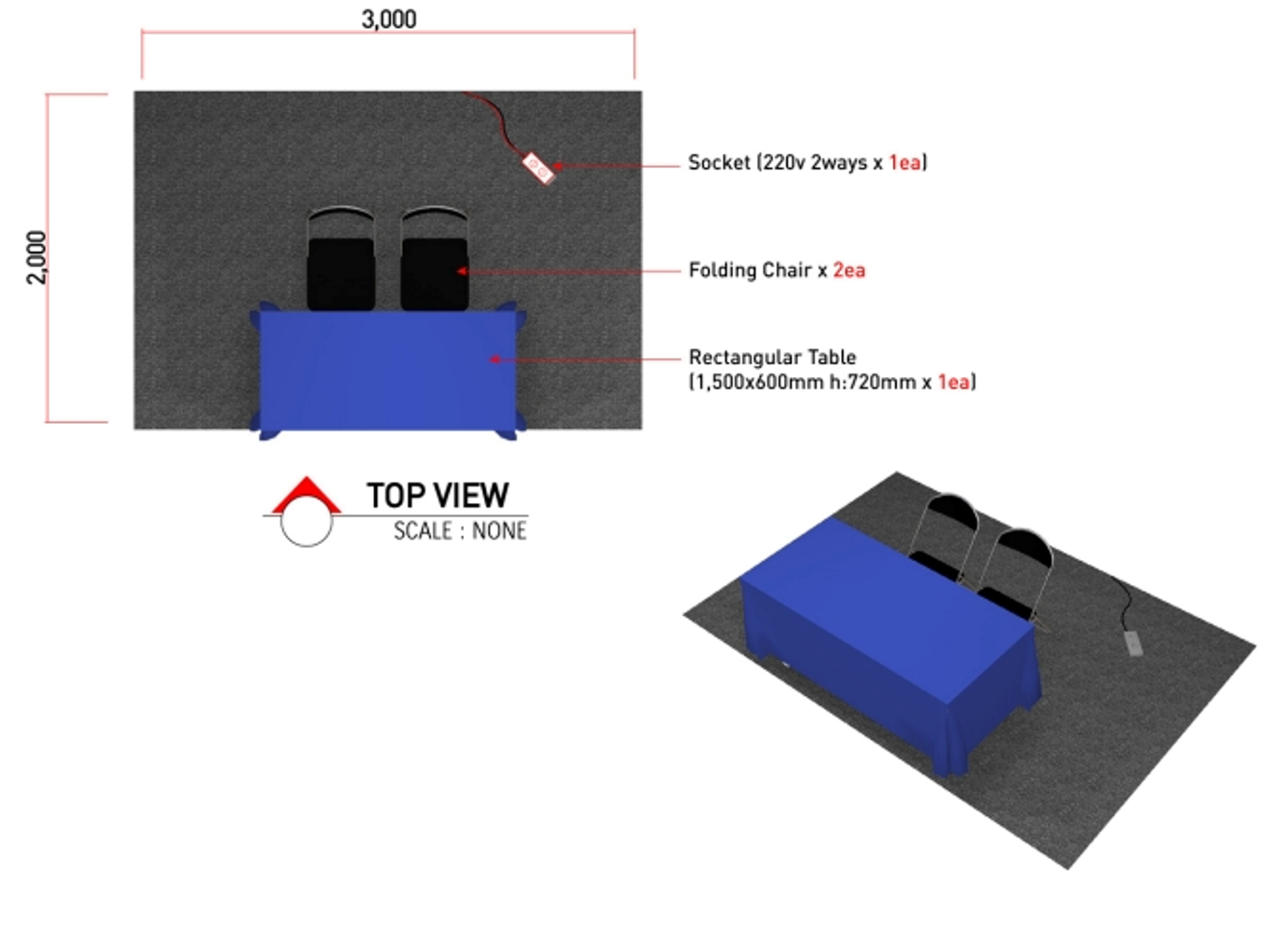 Space Only Booth Design
